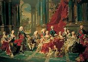 Louis Michel van Loo, Philip V of Spain and his family